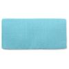 Mayatex San Juan Solid Saddle Blanket, Aqua, 36 x 34-Inch