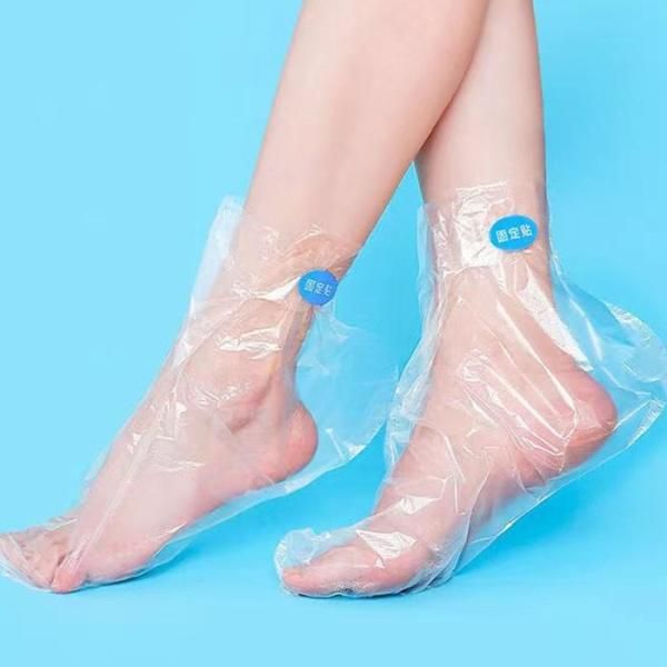 [XBGJ6N2N] Foot Care Pack Moisturizing Care Disposable Foot Vinyl Gloves Cream