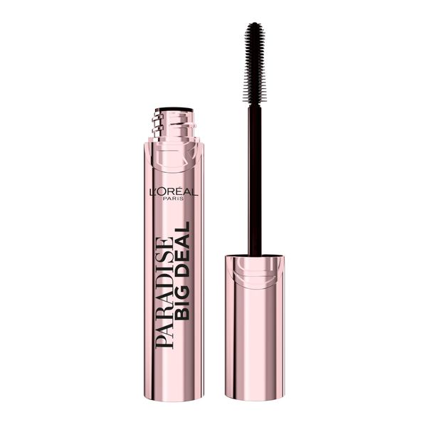 L’Oréal Paris Paradise Big Deal Mascara, Volumizing and Lengthening Mascara, Buildable, Clump Resistant, Washable Black Mascara, 0.33 Fl Oz