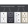 24" 6 TR Outlets Hardwired Power Strip with USB, HRU206V1