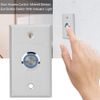 Stainless Steel Electric Door Exit Button Push Release Button Switch With Indicator Light