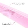 5pc Hairdressing Comb Set, Hair Cutting Comb For Hairdressers, Strong and Sturdy Hair Cutting Tool, Hair Comb In Pink, Purple, Green, White and Black. 22cm Length