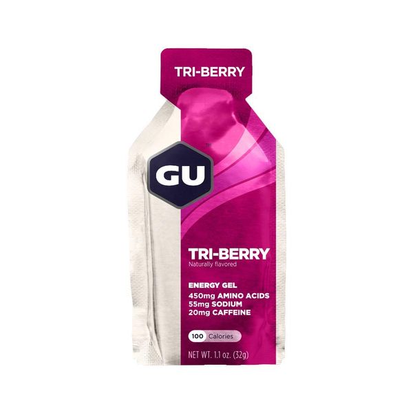 GU Triberry Flavour Energy Gels - Box of 24