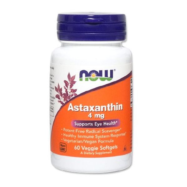 Set of 6, Astaxanthin, 4 mg, 60 Capsules