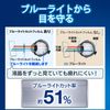 Elecom Nintendo Switch LCD Film, Blue Light Cut, Shock Absorption