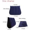 Inflatable pillow, wedge-shaped pillow, waist cushion, fixed body position