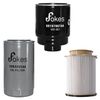 Fuel filter water separator kit and oil filter kit compatible with Ram 2500 3...