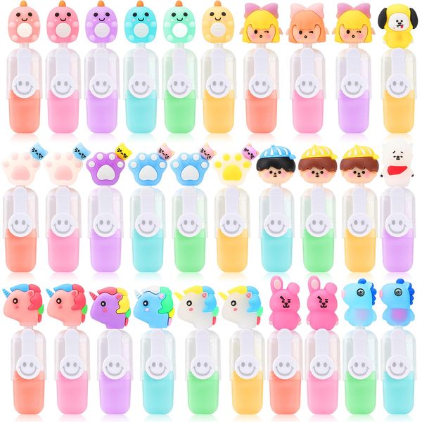 OPPZZIT Kids'Party Bag Fillers: 30PCS Pastel Highlighters Pens Set for Stationary, Birthday Class Fifts for Girls Boys,Easter Party Favors