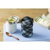 Tone Tone Jar Cover L TC-17 (Check Black)