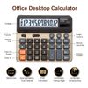 Comix Desktop Calculator, Large Computer Keys, 12 Digits Display, Champaign Gold Color Panel, C-2735
