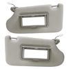 For 2013-2018 Nissan Altima Sun Visor Driver & Passenger Pair Set Lighted Gray