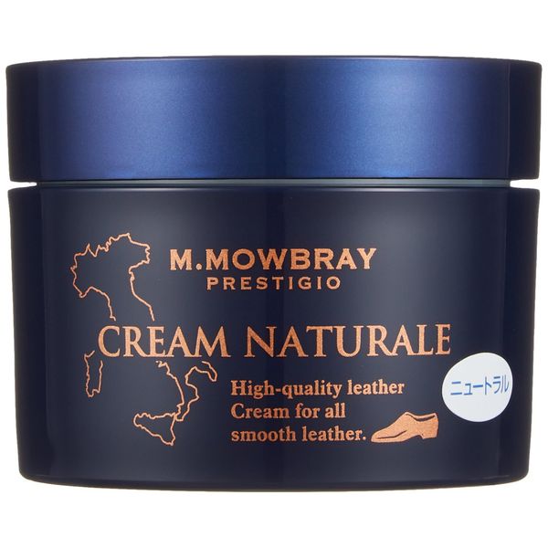 M Mowbray Prestige Shoe Care, Shoe Polish, Nutrition, Retention, Supplemental Color, Glossy Cream, Natural Ingredients, Cream Naturale, neutral