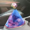 RASTP Universal Fabric Shift Boot Cover Manual/Auto Shift Boot Dust Cover,Starry Sky