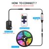 DC5V-24V RF Wireless Remote 11 Key Controller, Single Color LED Controller for 5050 3528 5630 LED Strip Lights, with Dimmer Controller Brightness & Effect Mode