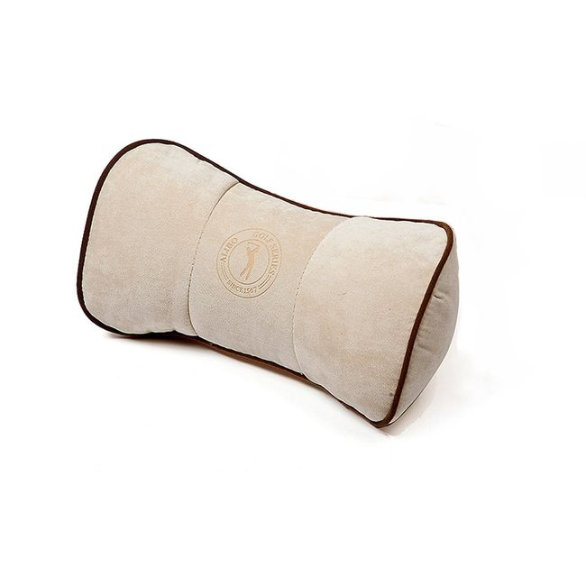 Office Work PC Chair Cushion Car Neck Pillow Hard Pillow Stress Relief Neck Pad Neck Cushion Travel Driving Cervical Support Drive Pillow Beige 1pc for Adults