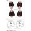 Paper Trunks (One Size Fits All) 50 Sheets (2 Sets - 100 Sheets) 3 Colors, Black