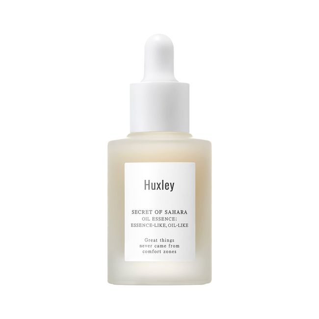 Huxley Japan Official Oil Essence; Essence Like Oil-Like Beauty Serum, Cactus Extract, Aging Care, Korean Cosmetics 1.1 fl oz (30 ml)