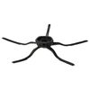vhbw Side Brush Compatible with Roborock Q7 Max+, Max Robot Vacuum Cleaner - Black