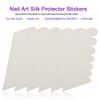 VOBOR Silk Nail Wrap Adhesive silk nail cover Nail Wrapping Silk for Nail Protection Adhesive silk nail cover for Nail Art 6Pcs