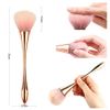 Rose Gold Powder Blush Brush, Professional Make Up Brush, Foundation Brush, Face Brush (Rose Gold)