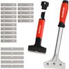 Goldblatt 2PC Razor Blade Scraper Heavy Duty 20PCS 4in Blades Floor Scraper Tool