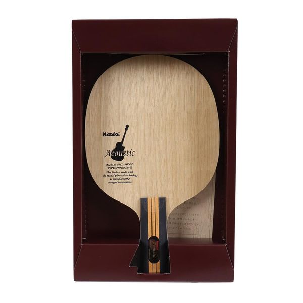 Nittaku NE-6661 Table Tennis Racket Acoustic C Pen Holder (Chinese Style) Wood Plywood