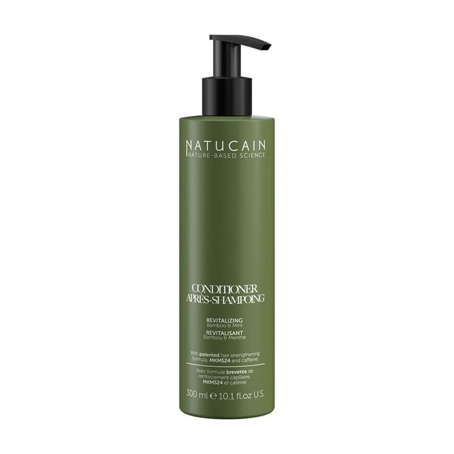 Natucain Natürlicher revitalisierender Conditioner für starkes Haarwachstum | Haarwuchs Spülung gegen Haarausfall mit Koffeinbehandlung sulfatfrei | Made in Germany | 300ml