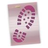 CraftStar Footprint Stencil - Mylar Shoe/Boot Print Template