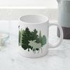 CafePress Moose In The Forest Mugs 20 oz Ceramic Coffee Mega Mug