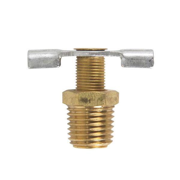 Homeplus+ 6jc052102421017 Needle Drain Cock, Brass