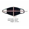Mascarilla 12 PCs Lavable Reutilizable Algodón Aliento Cómodo Doble Capa Negro