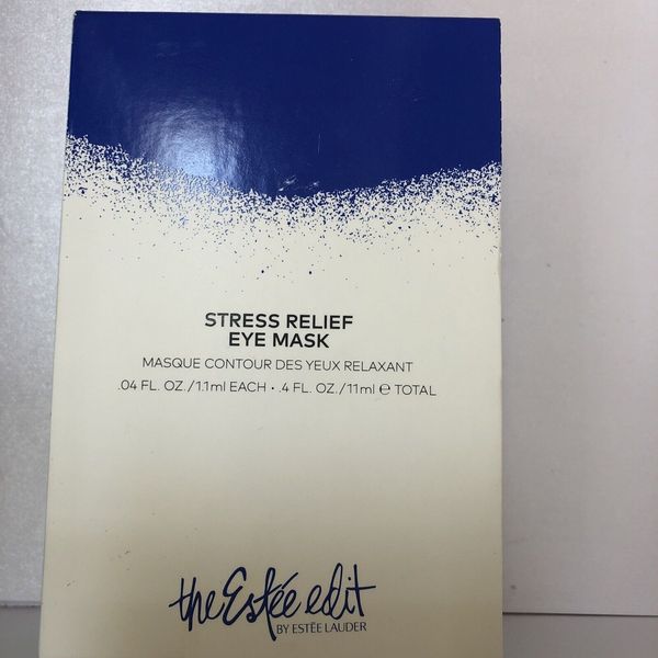ESTEE LAUDER Stress Relief Eye Mask .4oz  10 Masks New