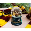 Silver Buffalo Harry Potter Chibi Castle Light Up Snow Globe, 55 mm