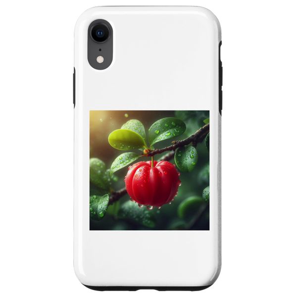 iPhone XR Superfruit Acerola Cherries Guarani Cherry Barbados Cherry Case