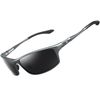 BIRCEN Polarized Mens Sunglasses: UV Protection Sports Shades for Men Women Sport Driving with Al-Mg Frame