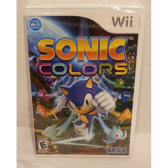 Sonic Colors (Nintendo Wii, 2010) SEGA - Brand New Factory Sealed