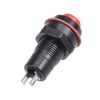 sourcing map 10pcs 10mm Momentary 2P Plastic Mini Round Push Button Switch Red SPST Nomally Open