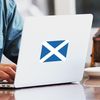 CafePress Flag_Scotland Sticker (Rectangle 10 pk)