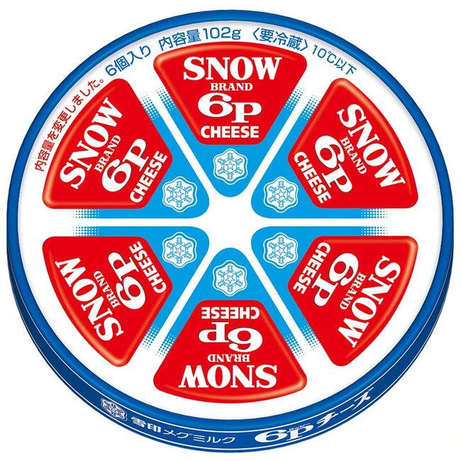 Snow Brand 6P Cheese 3.6 oz (102 g)