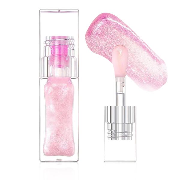 Magic Colour Changing Lip Oil, Colour Changing Lipstick, Glitter Lip Gloss, Lip Plumper, Colour Changing Lip Balm, Upgraded Long Lasting Nourishing Lip Oil