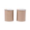 Korbond 320m Sewing Thread – 2 x 160m Spools - Natural Polyester – Hand and Machine Sewing