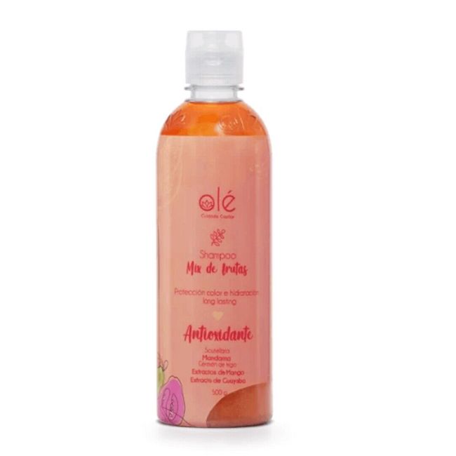 Shampoo Mix de Frutas Olé Capilar | Vegan Cabellos tinturados y decolorados 500g