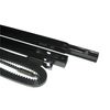 Chamberlain Group 8810Cb-P Chamberlain 8810Cb 10-Foot, Compatible Whisper Drive Plus Models, Includes Replacement Belt Garage Door Opener Rail Extension Kit Black