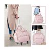 Rolling Makeup Case with 4 Removable Bags, Professional Makeup Train Case wit...