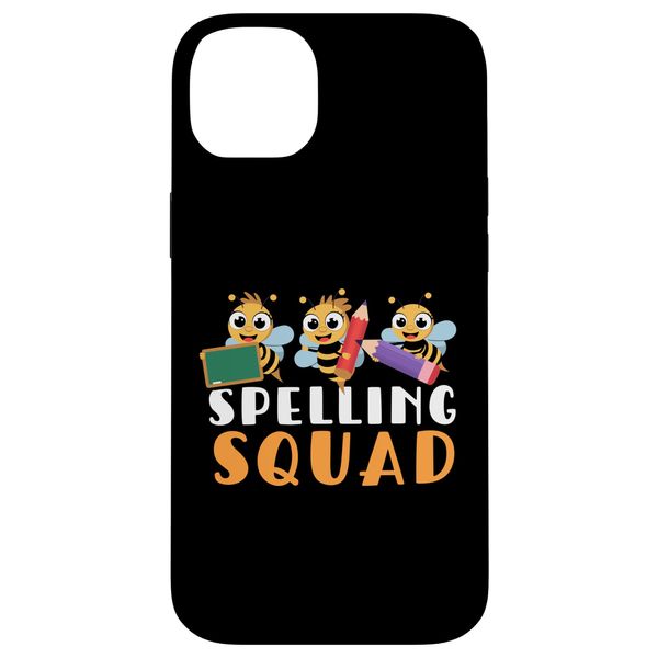 Funny Spell Words Game Competitive Spelling Bee Squad Case for iPhone 14 Plus