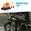 A ABSOPRO Motorcycle T10 Light Bulb Socket Holder (Set of 10)