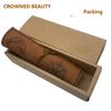 Wizard Wand Makeup Brush Set,Wizardry And Witchcraft Eyeshadow Brushes With Faux Leather Makeup Brush Cover (Treasure Map) Christmas Gift