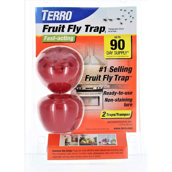 TERRO 2-Pack Fruit Fly Trap