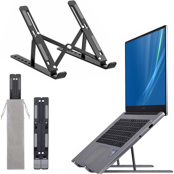 Nestling Laptop Stand For Desk,Height Adjustable Laptop Stand Desk,Notebook Stand for MacBook Pro Air