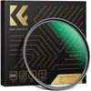 K&F Concept 43mm Black Diffusion 1/8 Filter Soft Glow Diffuser Cine Effect Lens Filters Waterproof (Nano-X Series)